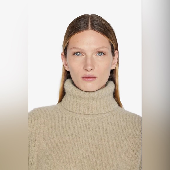 NWT Anine Bing Denver Alpaca-Blend Turtleneck Sweater - Picture 2 of 11